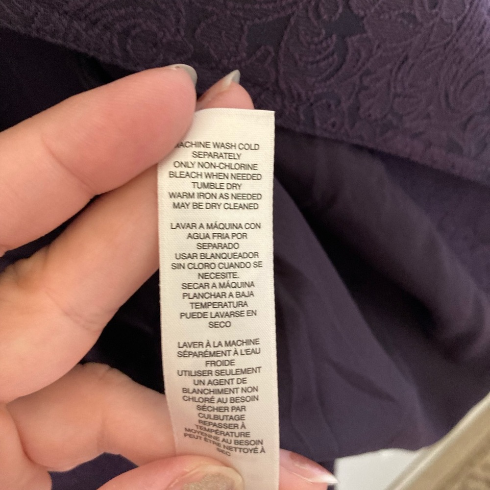 NWT - Chico’s Lace Side Zip Up Jacket - Picture 8 of 10